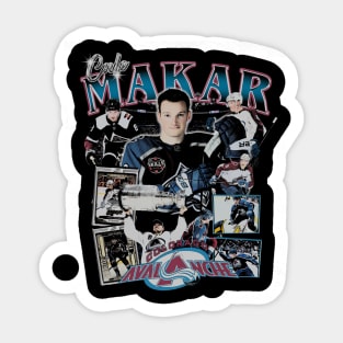 Cale Makar Vintage Bootleg Sticker